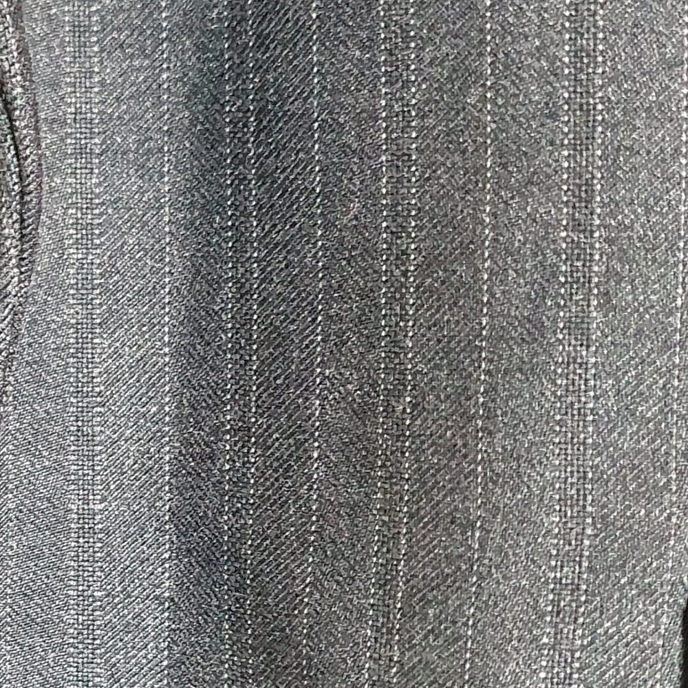 Sheike classic Blazer jacket Sze 14 black striped work office 1 button collared - Picture 8 of 8